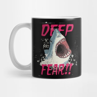 DEEP FEAR SHARK  JAWS ATTACK Mug